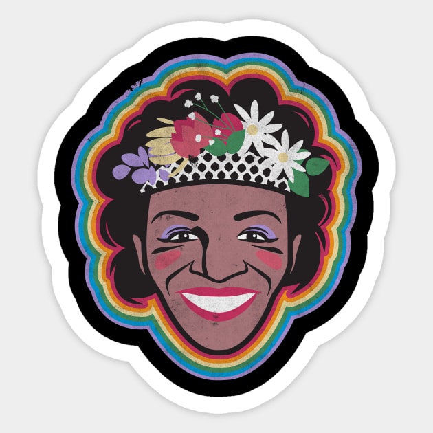 Marsha P Johnson Sticker by dn1ce25